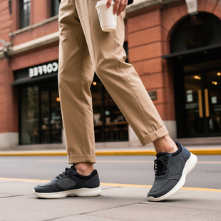 Pansy盼喜日本男鞋透气舒适百搭轻便休闲运动鞋2025秋季新款1119