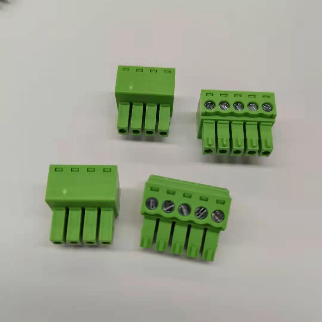 3.5接线端子2EDG插拔式pcb凤凰端子电路板插头3.5mm绿色