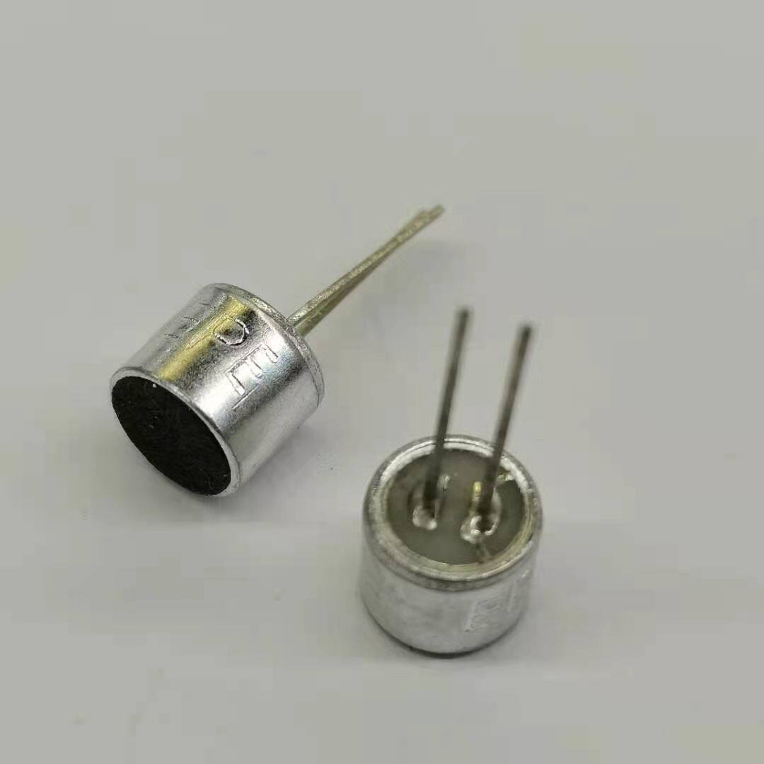 咪头6×5mm灵敏度52d带引脚 电容式 驻极体话筒 拾音器 麦克风