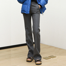 韩版 高腰显瘦直筒女裤 垂感西装 2025春季 拖地裤 西裤 休闲长窄版 新款