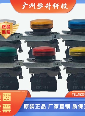 施耐德指示灯XB4BVB1 XB4BVB3 XB4BVB4 XB4BVB5 XB4BVB6 进口 24V