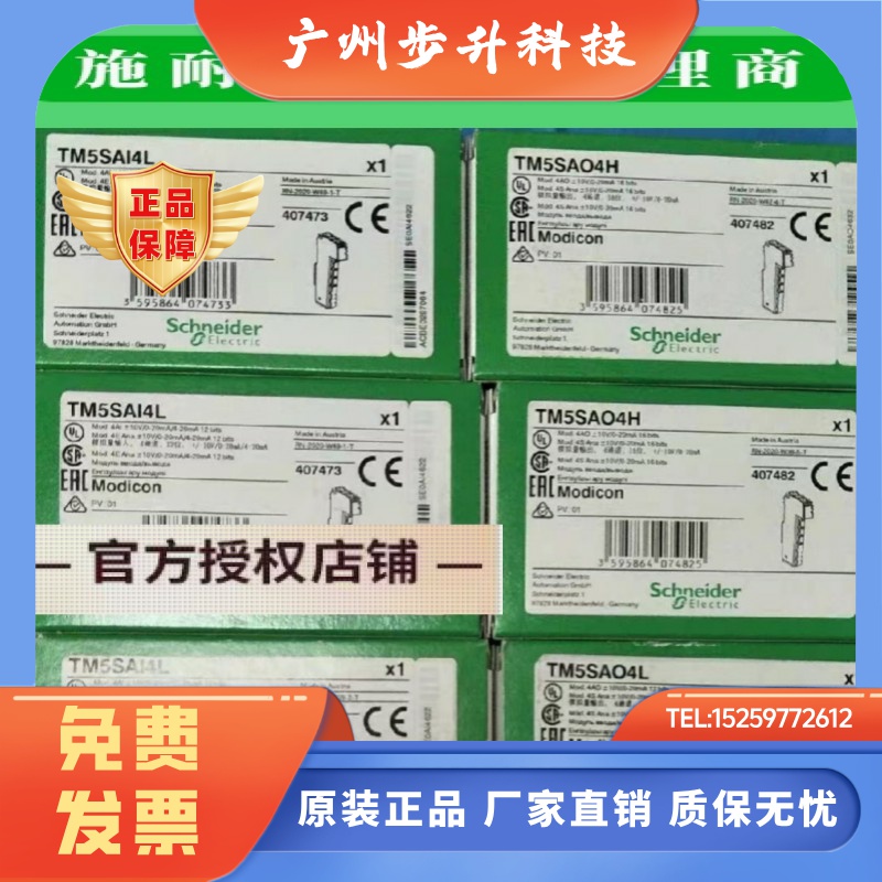 TM5SA04H/TM5SA04L/TM5SA02L/TM5SA02H施耐德TM5模拟量输出模块