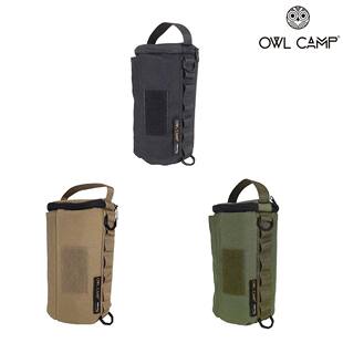 OWL CAMP官方露营纯色休闲多功能纸巾盒收纳盒户外野炊尼龙卷纸包