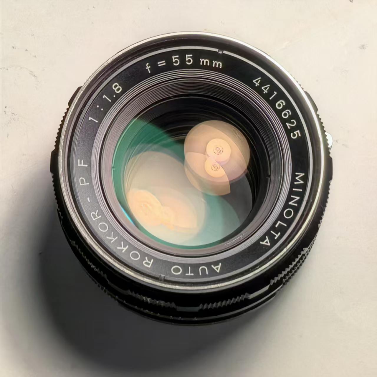 MINOLTA 55mmF1.8 美能达55/1.8 AUTO ROKKOR-PF镜头MD卡口