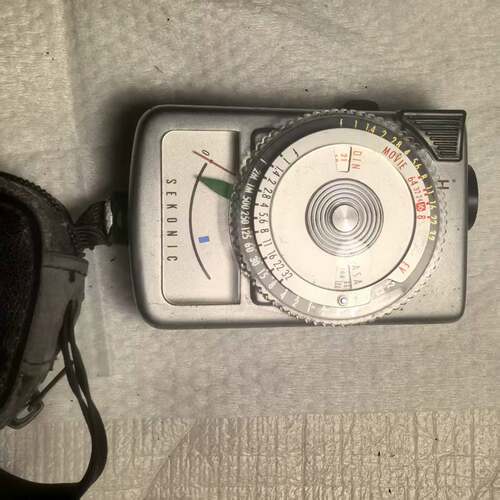 世光SEKONIC MICRO-LEADER K，日版测光表，带原装皮套