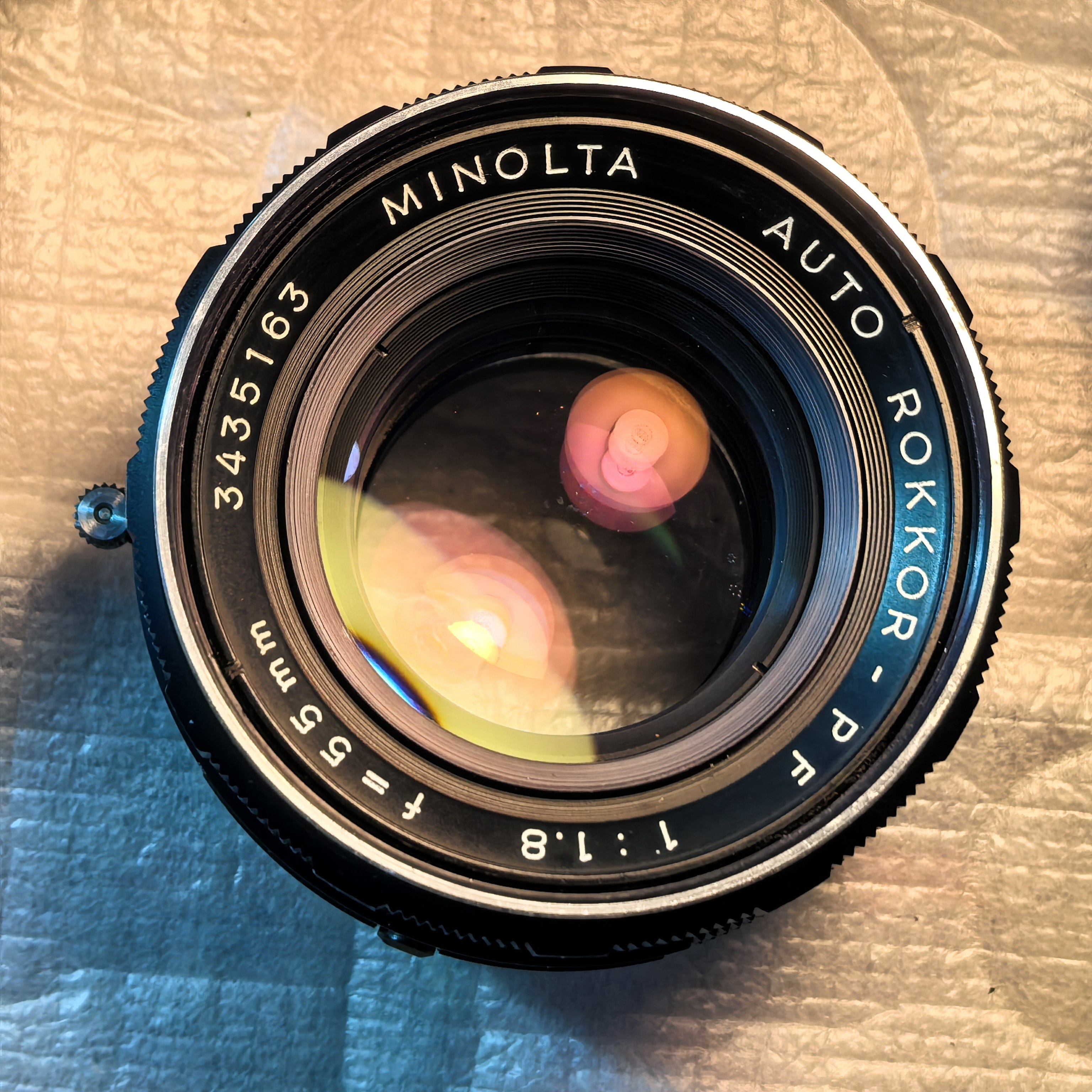 MINOLTA 55mmF1.8 美能达55/1.8 AUTO ROKKOR-PF镜头MD卡口