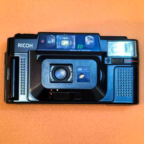 理光RICOH FF-3 AF胶片相机，日本老货，35mm f3.2定焦镜头