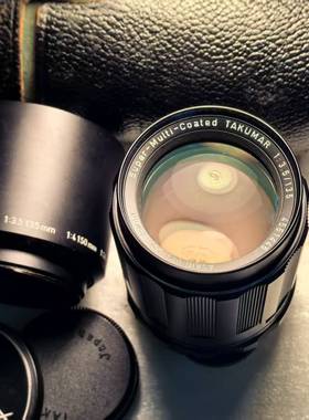 大全套超级多膜太苦玛135mmF3.5镜头，收藏级SMC TAKUMAR M42螺口