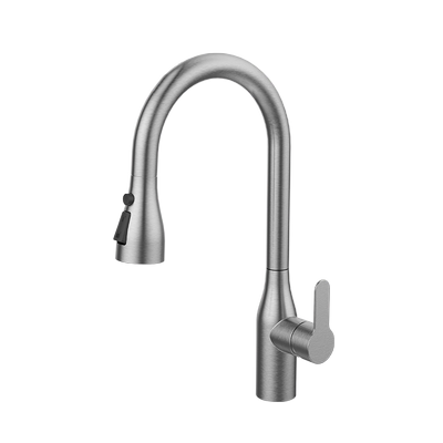 九牧冷热厨房龙头三出水抽拉龙头