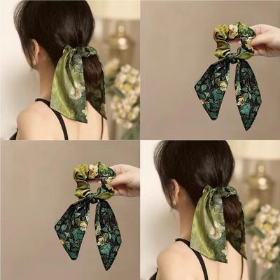 [梵高的野玫瑰]原版飘带大肠发圈