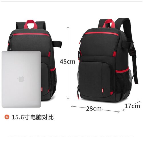 专业大容量相机包双肩背包