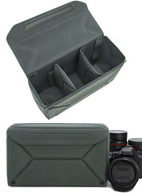 相机内胆包收纳包微单保护套单反便携镜头摄影包适用佳能尼康索尼