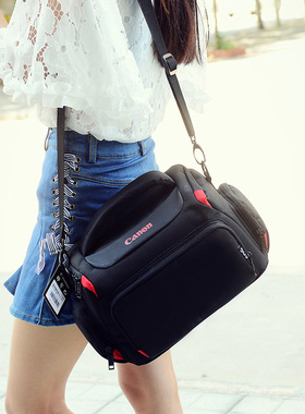佳能单反相机包尼康索尼200D 600d 700d 760d 5D3 800D单肩摄影包