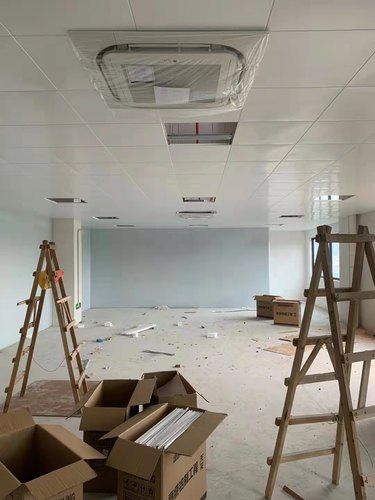 广州办公室写字楼厂房奶茶店实体店培训机构美容美甲店面装修设计