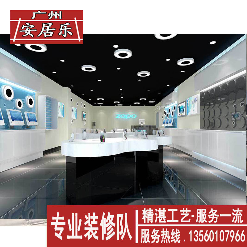 广州专业办公室店铺档口装修手机店奶茶游泳馆餐厅厂房施工队师傅