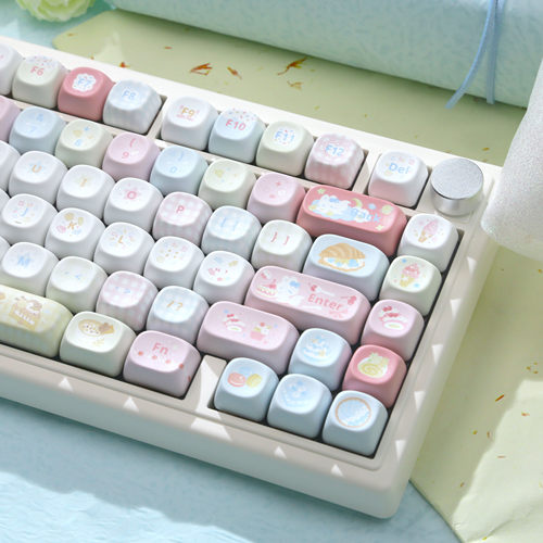 佐亚GMK75机械键盘gasket三模静音麻将音via热插拔DIY客制化套件