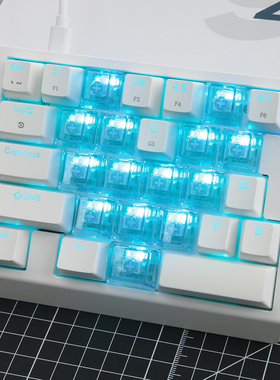 ZUOYA HE30电竞单手打瓦小键盘磁轴瓦罗兰特可爱女生无畏契约