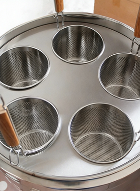 煮面炉煮面桶多孔分格板分煮器