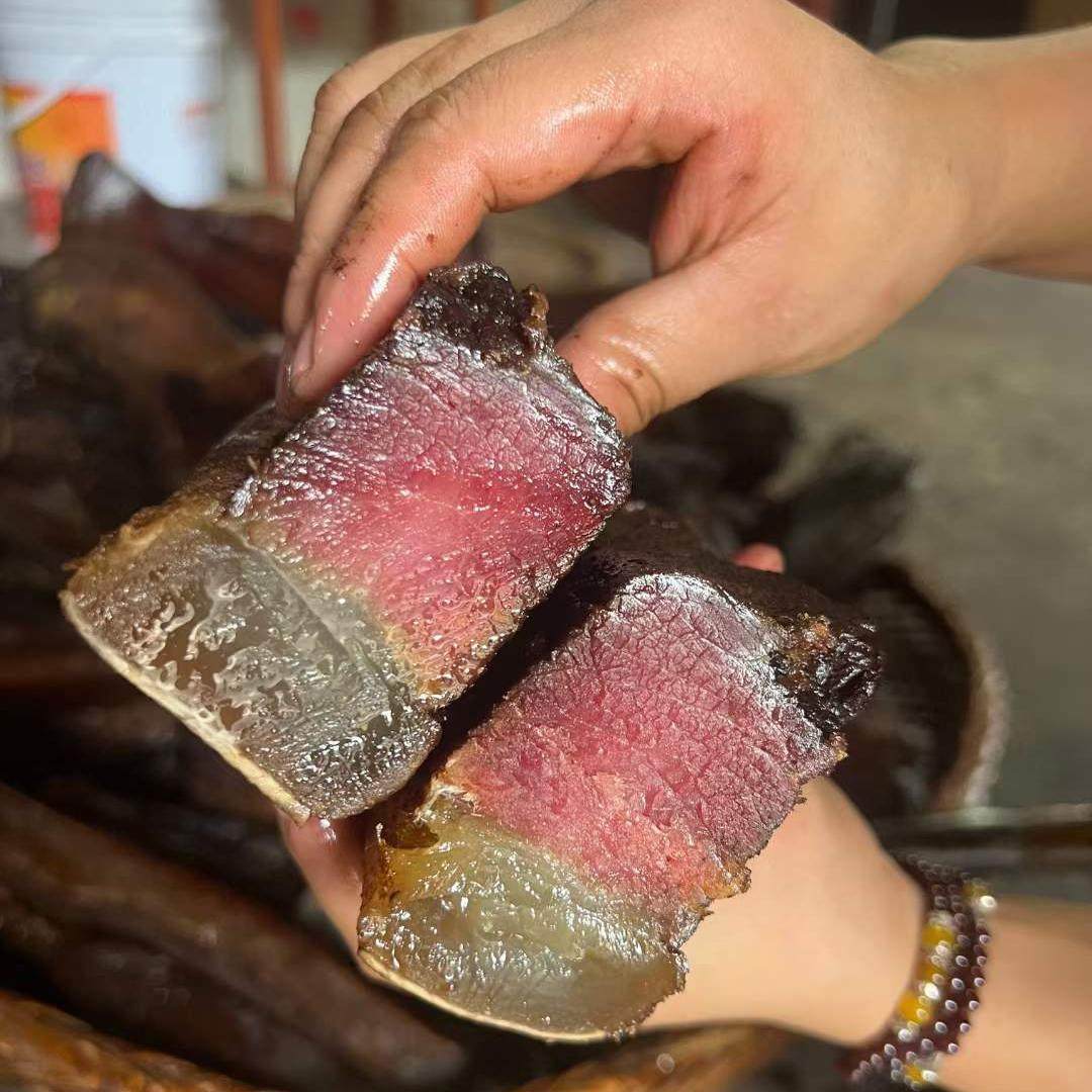 贵州特产带排骨五花腊肉乡下熟食土猪肉腊肉农家自制柴火烟熏腊肉