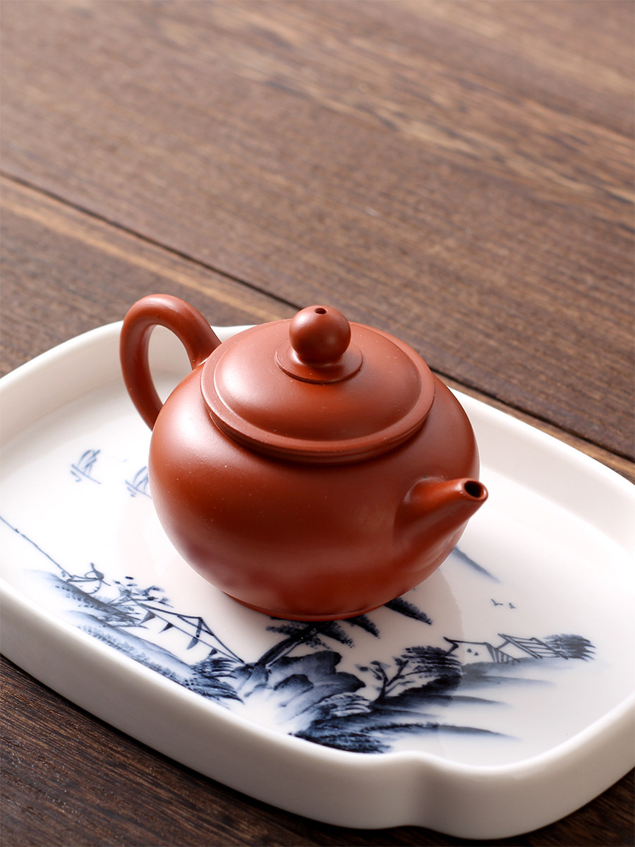 潮州入门级手拉壶本地小冲罐朱泥单枞茶泡茶壶功夫茶具小品小容量