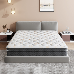 瑶海席梦思床垫家用软硬两用1.8m乳胶椰棕独立弹簧双人名牌十大