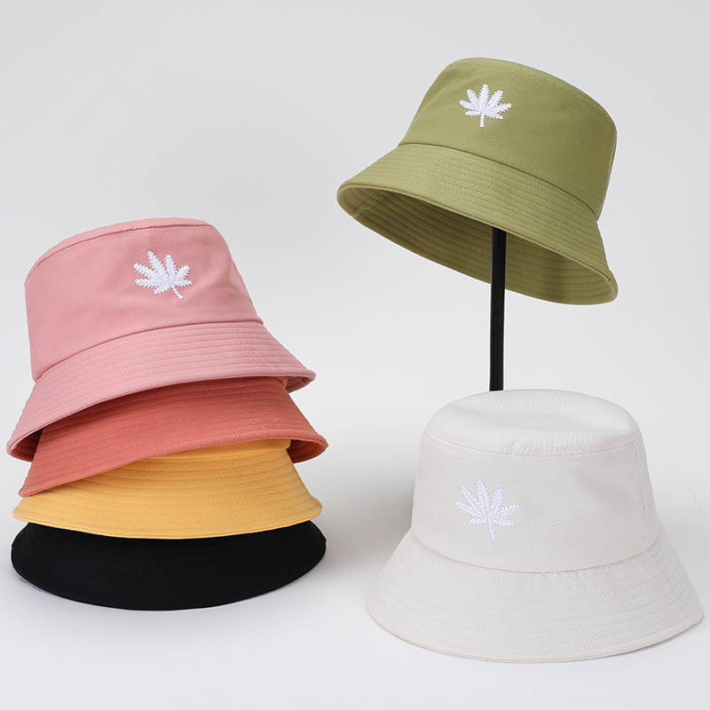 网红渔夫帽夏季粉色小头围