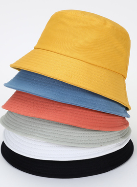 渔夫帽小头围女秋天小号s小码xs秋季50cm52cm54cm头小的遮阳帽子