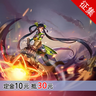 漫秀征集王者荣耀cos服孙尚香千金重弩cosplay游戏动漫二次元全套