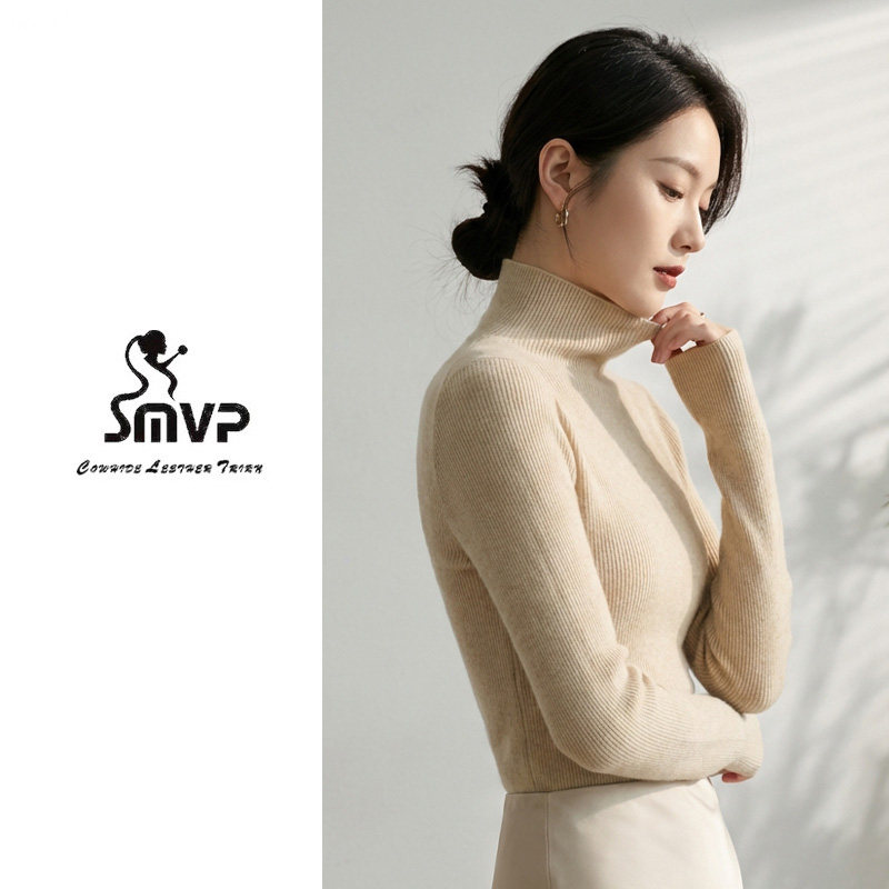 （SMVP专属）高圆圆-同款气质修身款上衣一线成衣半高领针织衫466
