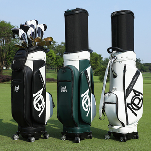 PGM bag旅行球袋 高尔夫球包男女硬壳航空托运包万向轮伸缩包golf