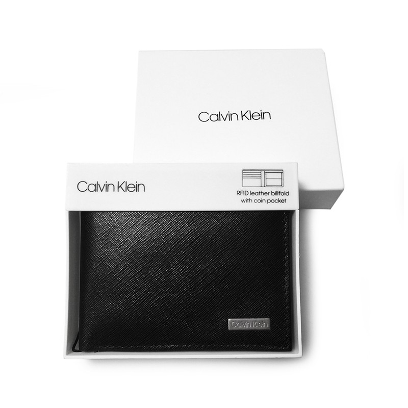 美国Calvin Klein钱包 新款ck男士短款钱包男商务休闲钱夹79393