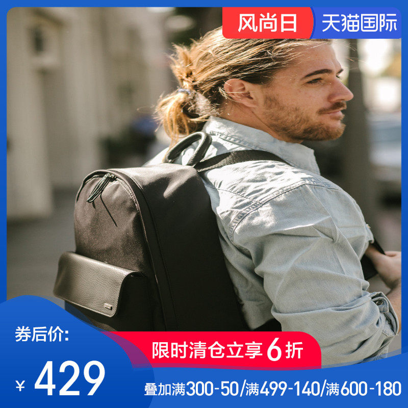 清仓集货Calvin Klein 新款ck经典时尚简约商务双肩背包男双肩包