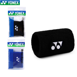 YONEX/尤尼克斯官网 羽毛球保护手腕 AC019CR 运动吸汗护腕护具yy