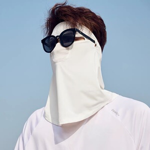 男士骑行防晒面罩夏季全脸遮阳防紫外线开车户外跑步钓鱼冰丝袖套
