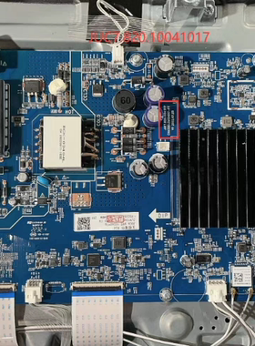 原装长虹55D5主板JUC7.820.10041017配屏C550U22-E4-H