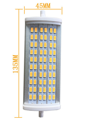 r7s led玉米灯 16W 135mm 5630smd CRI＞80 85-265V r7s led横插