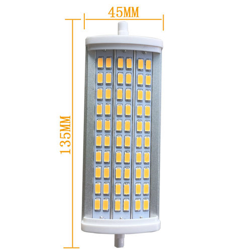 r7s led玉米灯 16W 135mm 5630smd CRI＞80 85-265V r7s led横插