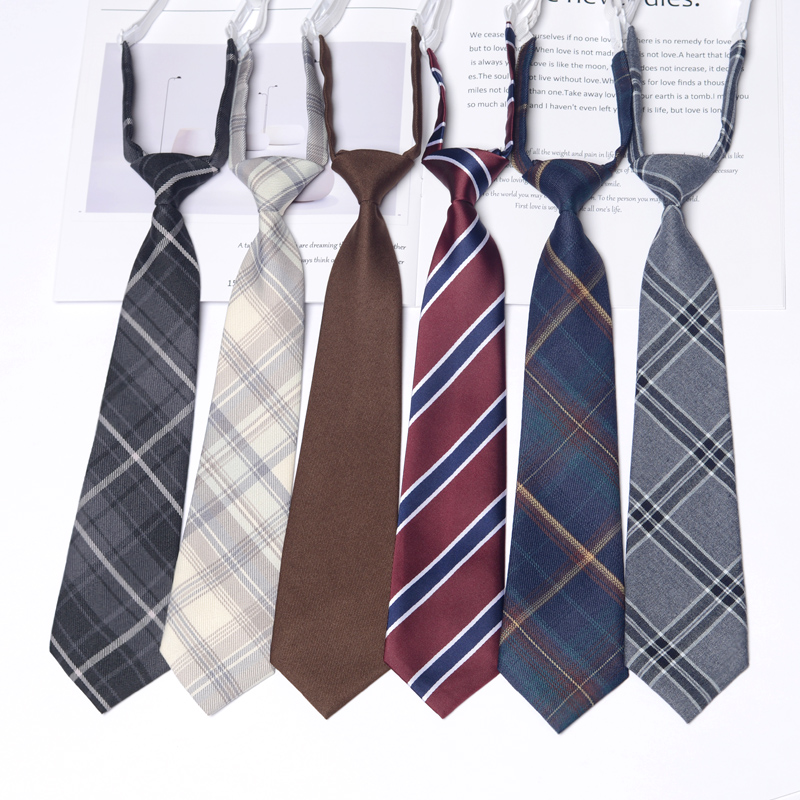 jk/dk领带免打结学院风女制服衬衫配饰小物男拉链手打时尚日系潮,服饰配件/皮带/帽子/围巾,领带,淘宝优惠券,粉丝福利购,淘宝优惠卷