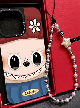 C家可爱帽子拉布布大脸秋冬款适用iphone16pro手机壳15promax苹果14磁吸MagSafe镜面13卡通15/17PRO新款plus