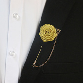 特价 男女花朵手工胸针 胸花胸针韩版 高档领针领花玫瑰花西装 衬衫