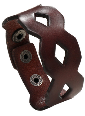 跨境热销饰品个性复古镂空牛皮手链欧美简约时尚流行手环首饰