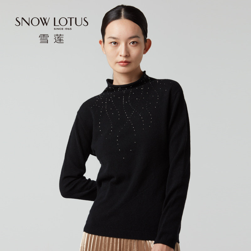 SNOW LOTUS SINCE 1965/雪莲秋冬新款山羊绒半高领套头衫羊绒衫女使用感如何?