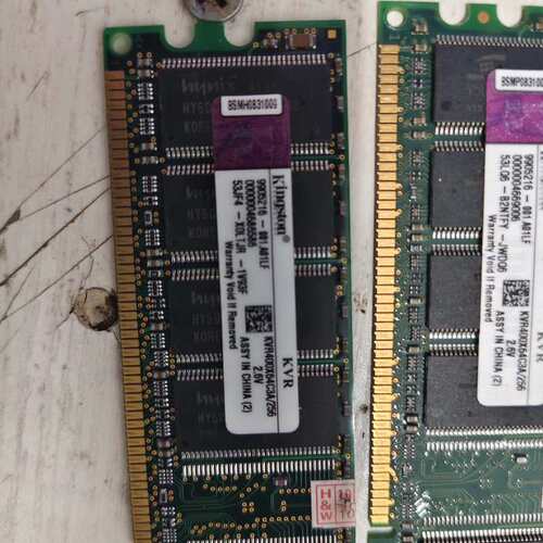 议价-金士顿DDR1 256内存条，型号KVR400X64C3A/
