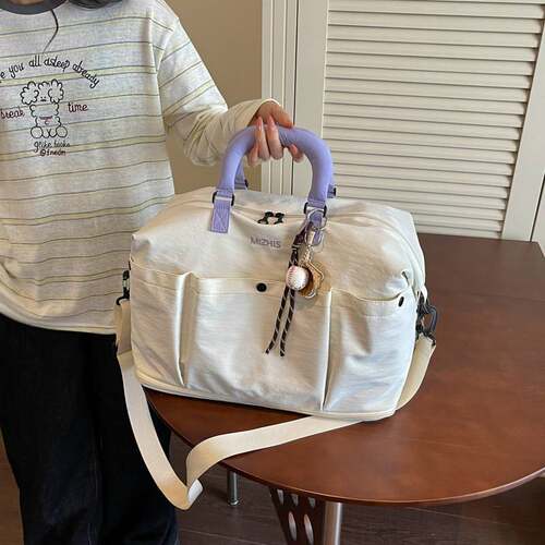 官方正品慵懒风轻便装衣服旅行大包出门套拉杆包健身可扩容干湿分