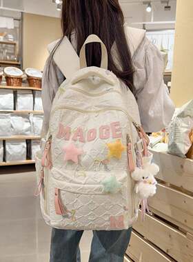 官方正品新款高颜值大容量初高中小学生女手提包轻便书包时尚休闲
