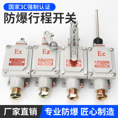 防爆行程开关LX5可调式