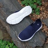 垫软底套脚走路健步防滑女鞋 官网35欧 宽楦英国原单一脚蹬海绵鞋