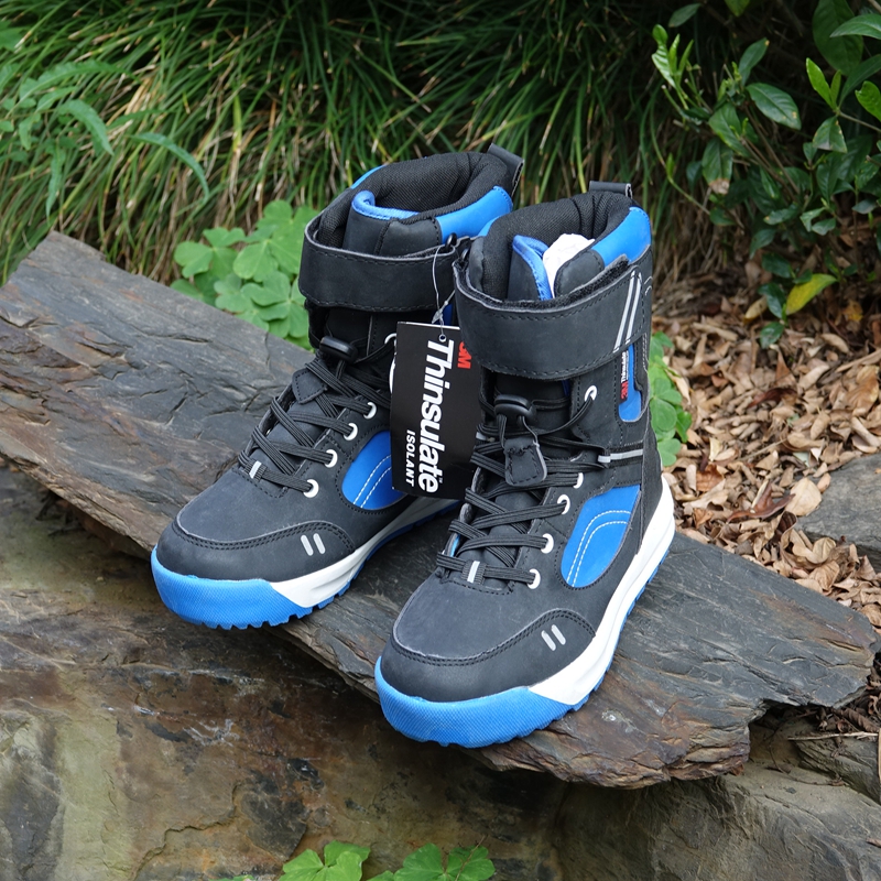 耐低温防水雪地靴棉鞋滑雪靴男童