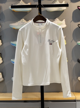 李宁女子长袖T恤2026春季新款运动潮流系列半拉链套头卫衣ATLW072