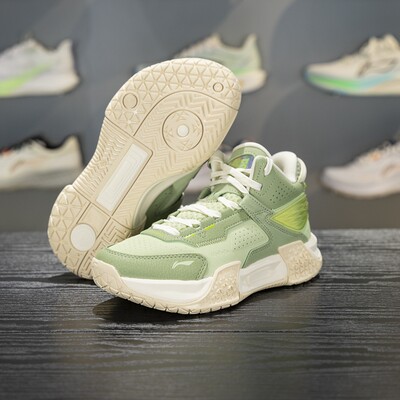 李宁四季通用减震回弹童篮球鞋